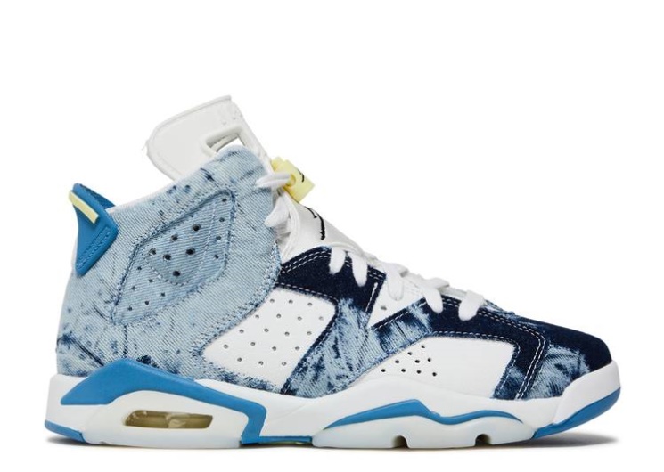 Air Jordan 6 Retro Gs - Washed Denim 2022