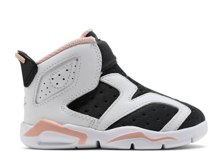 Air Jordan 6 Retro Little Flex Td - White Arctic Orange