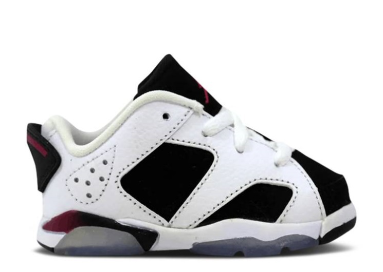 Air Jordan 6 Retro Low Gt - White Fuchsia Black