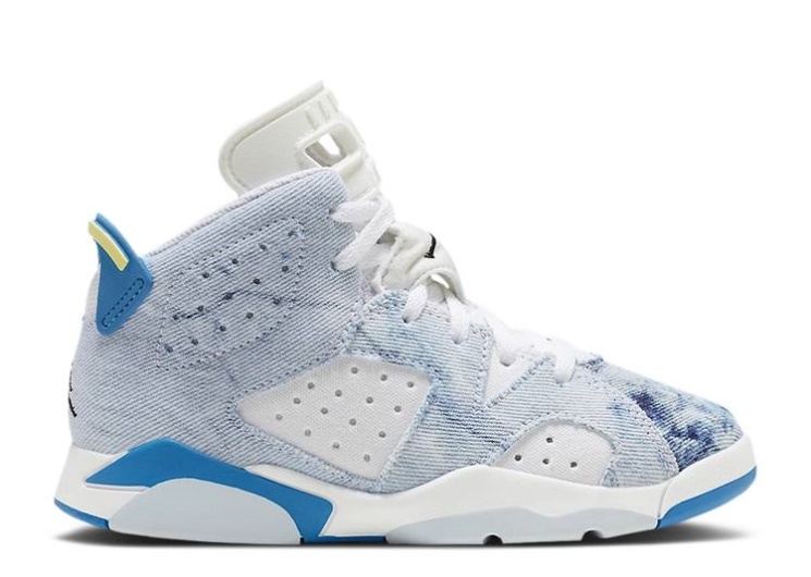Air Jordan 6 Retro Ps - Washed Denim 2022