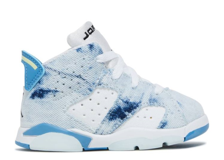 Air Jordan 6 Retro Td - Washed Denim 2022