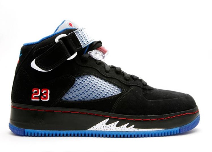 Black/Blue Ribbon/Blue/Red