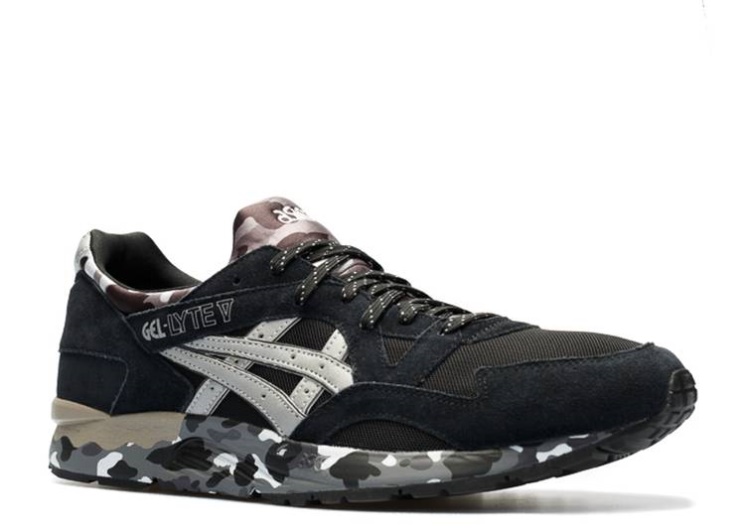 Asics A Bathing Ape X Gel Kayano Trainer - Brown Camo