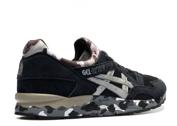 Asics A Bathing Ape X Gel Kayano Trainer - Brown Camo