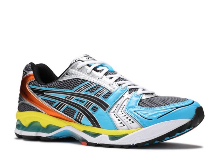 Asics Angelo Baque X Gel Kayano 14 - Blue Multi