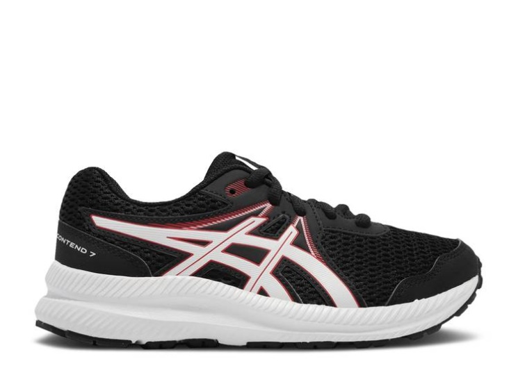 Asics Contend 7 Gs - Black Electric Red