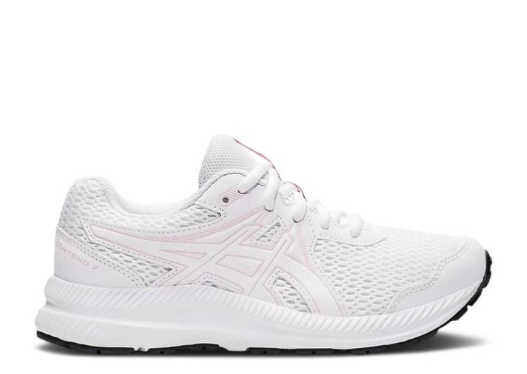 Asics Contend 7 Gs - White Barely Rose