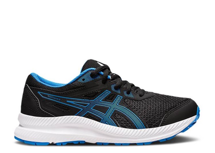 Asics Contend 8 Gs - Black Electric Blue