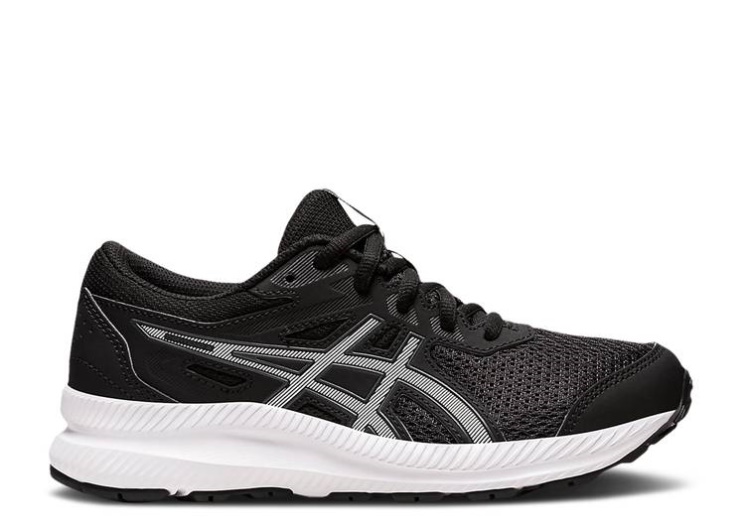 Asics Contend 8 Gs - Black White