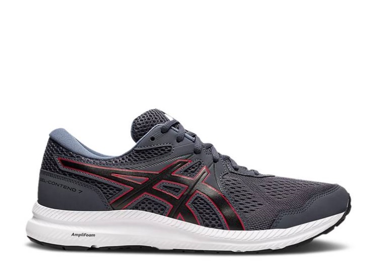 Asics Gel Contend 7 - Carrier Grey Classic Red