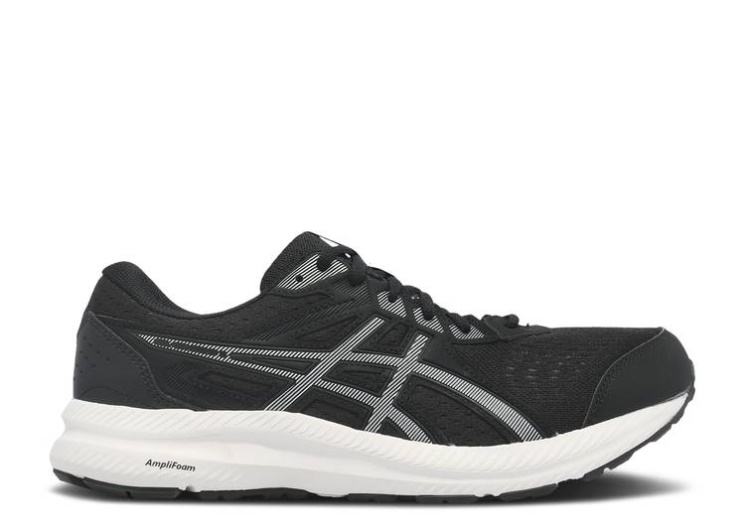 Asics Gel Contend 8 4E Wide - Black White