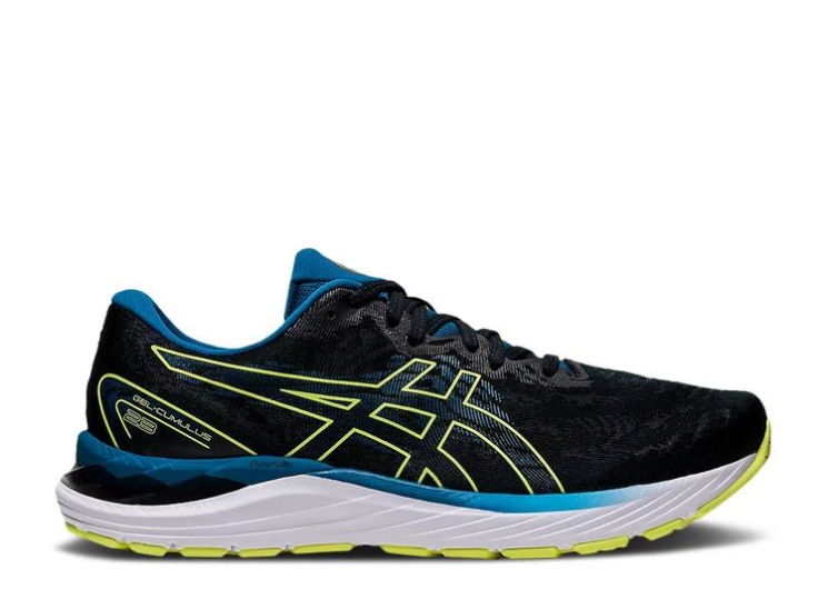 Asics Gel Cumulus 23 - Black Glow Yellow