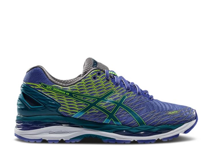 Asics Gel Nimbus 18 Lite-Show - Blue Iris Deep Green