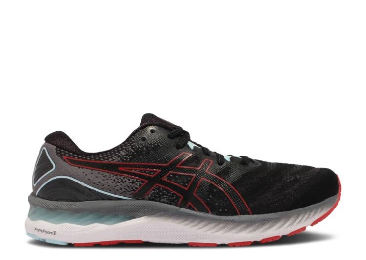 Asics Gel Nimbus 23 - Black Electric Red