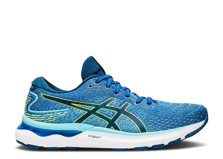 Asics Gel Nimbus 24 - Lake Drive Hazard Green
