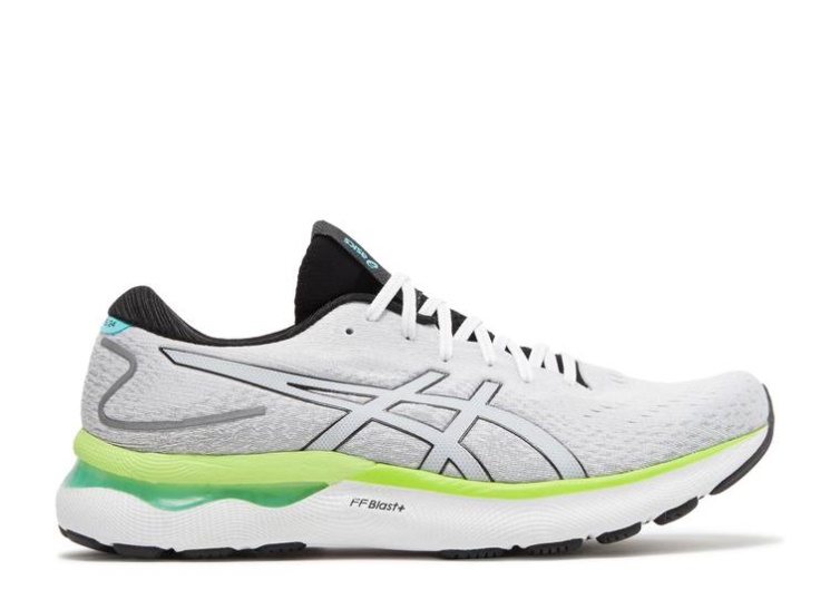 Asics Gel Nimbus 24 - White Black