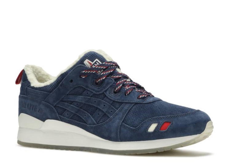Asics Kith X Moncler X Gel Lyte 3 - Navy
