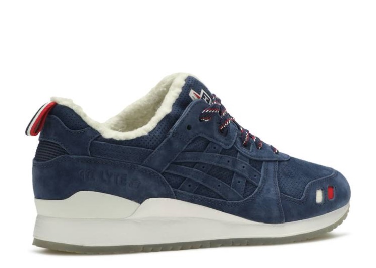 Asics Kith X Moncler X Gel Lyte 3 - Navy