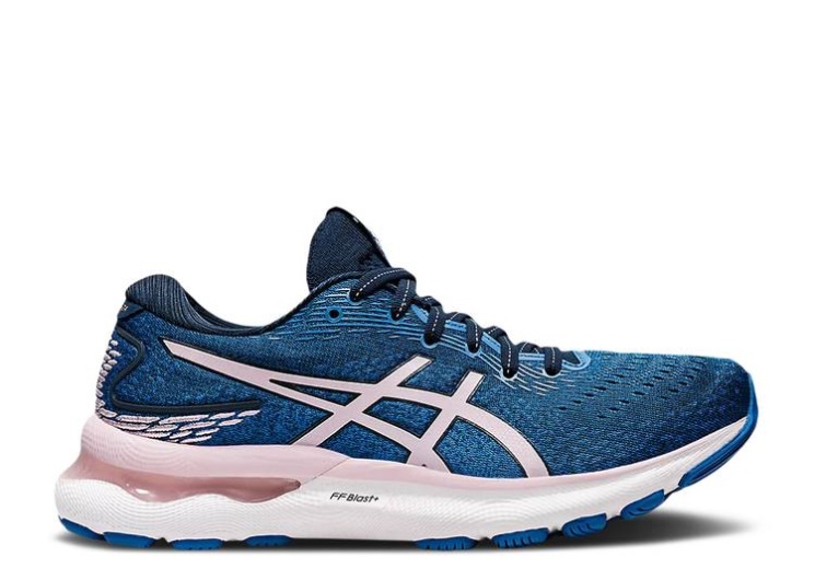 Asics Wmns Gel Nimbus 24 - French Blue Barely Rose