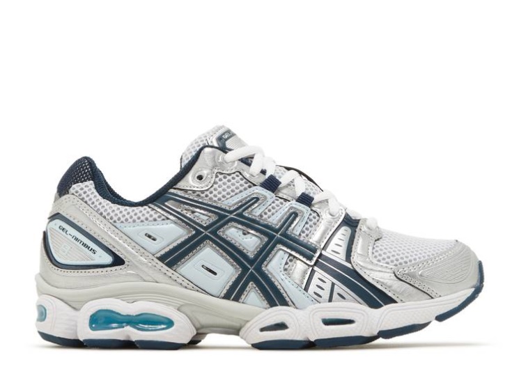 Asics Wmns Gel Nimbus 9 - Pure Silver French Blue