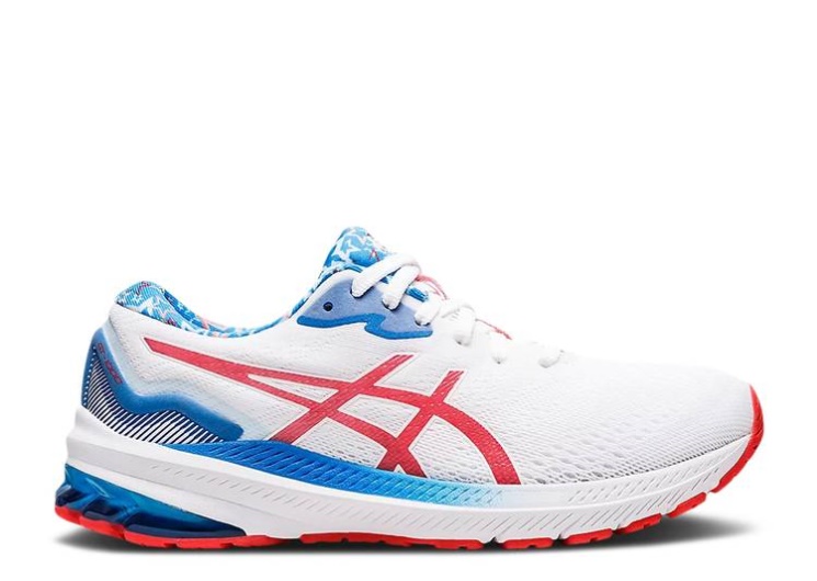 Asics Wmns Gt 1000 11 - White Electric Red