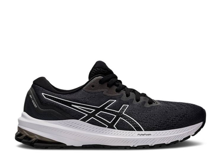 Asics Wmns Gt 1000 11 Wide - Black White