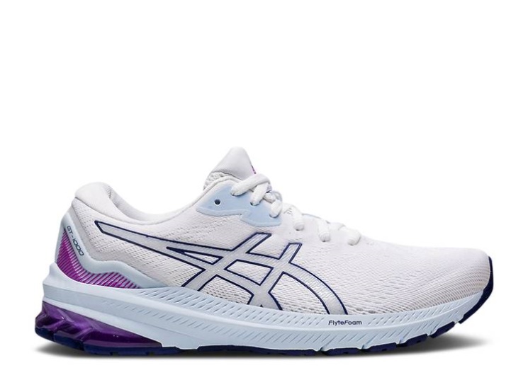 Asics Wmns Gt 1000 11 Wide - White Dive Blue