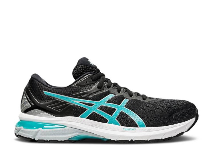 Asics Wmns Gt 2000 9 Wide - Black Techno Cyan