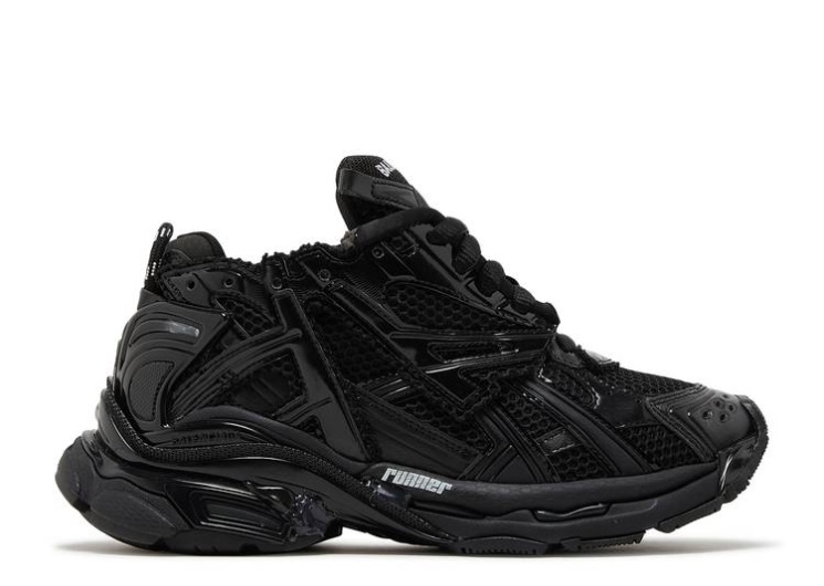 Balenciaga Wmns Runner Sneaker - Black