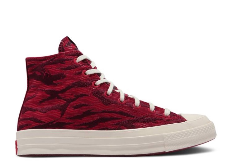 Chuck 70 High - Chinese New Year Deep Bordeaux/Back Alley/Red
