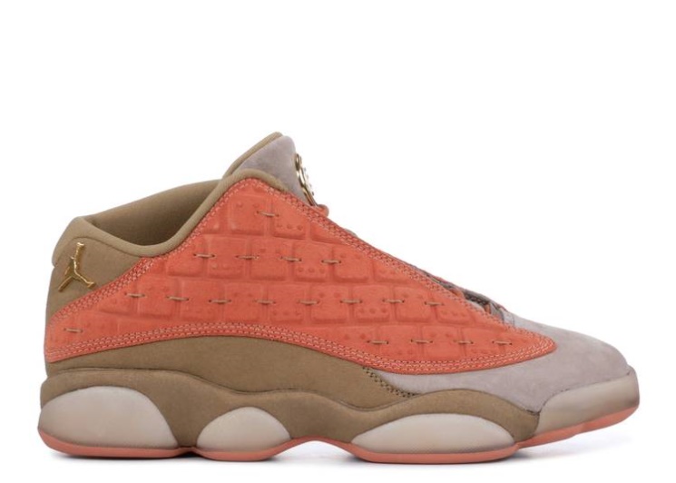 Clot X Air Jordan 13 Retro Low Nrg - Terracotta