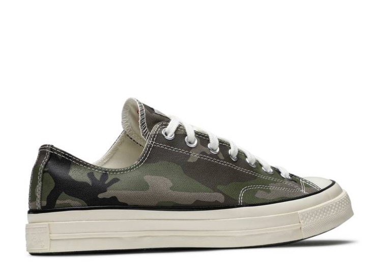 Converse Carhartt Wip X Chuck 70 Low - Green Camo