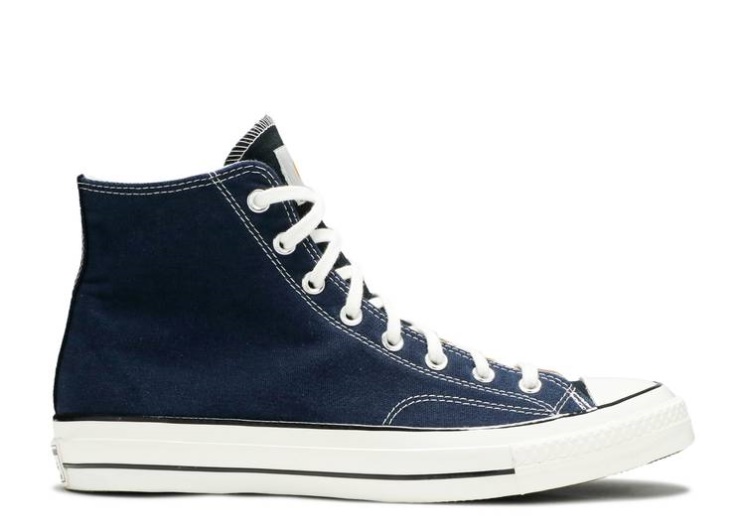Converse Carhartt Wip X Renew Chuck 70 High - Navy Brown