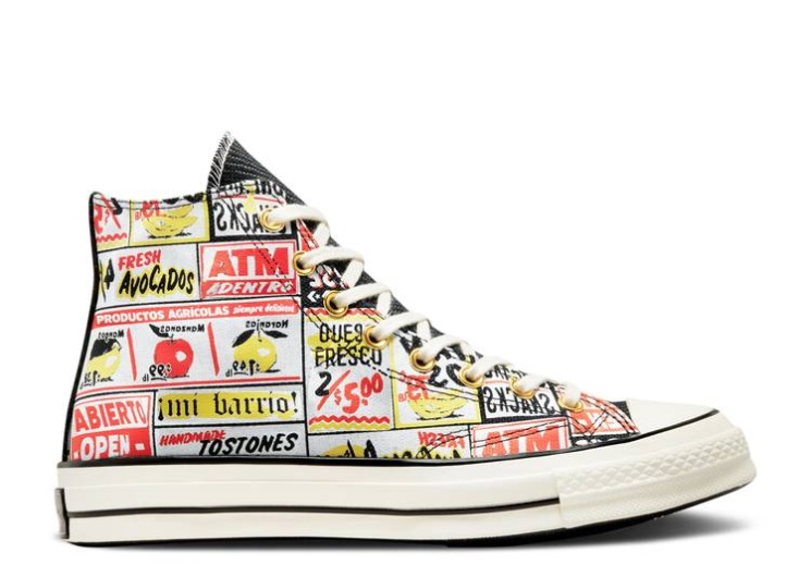 Converse Chuck 70 High - Mi Gente Capsule Black/Multi/Egret