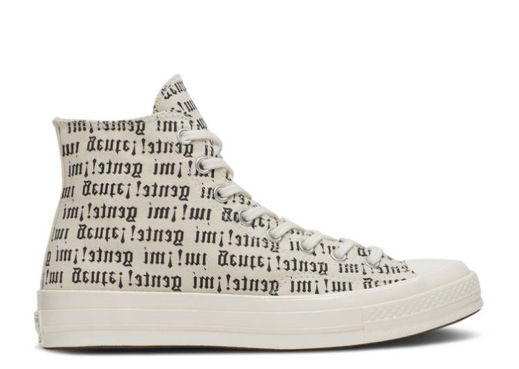 Converse Chuck 70 High - Mi Gente Capsule Natural Ivory/Black/Egret