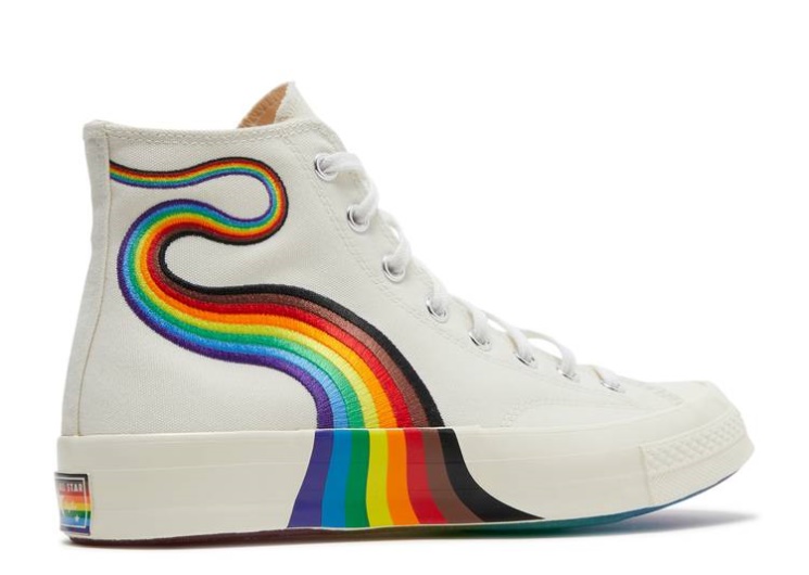 Converse Chuck 70 High - Pride Egret/Multi/White Bone