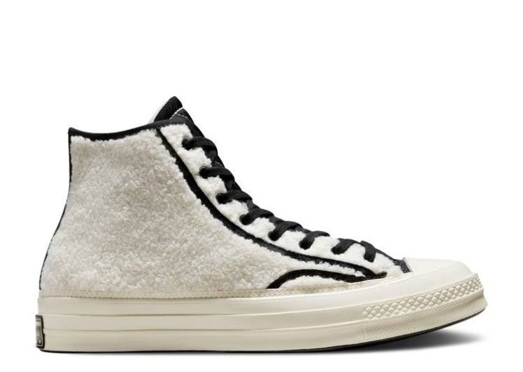 Converse Chuck 70 High - Sherpa Egret/Black/Egret
