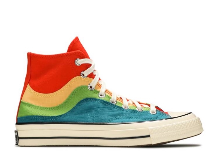 Converse Chuck 70 High - The Great Outdoors Bright Poppy/Citron Pulse