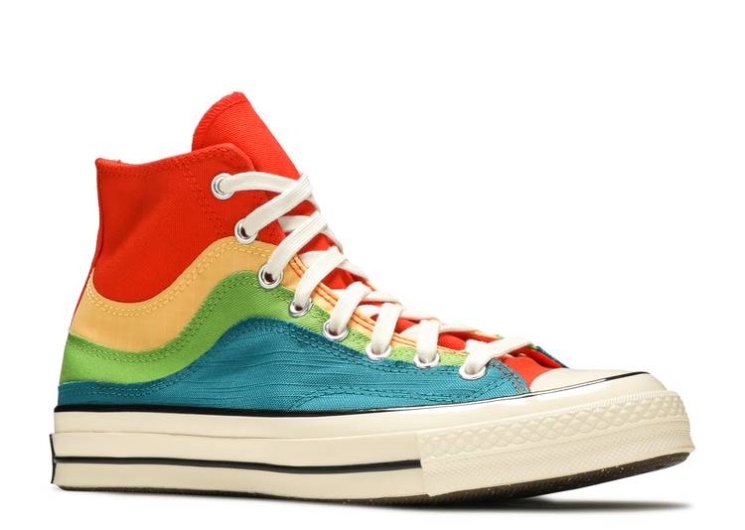 Converse Chuck 70 High - The Great Outdoors Bright Poppy/Citron Pulse