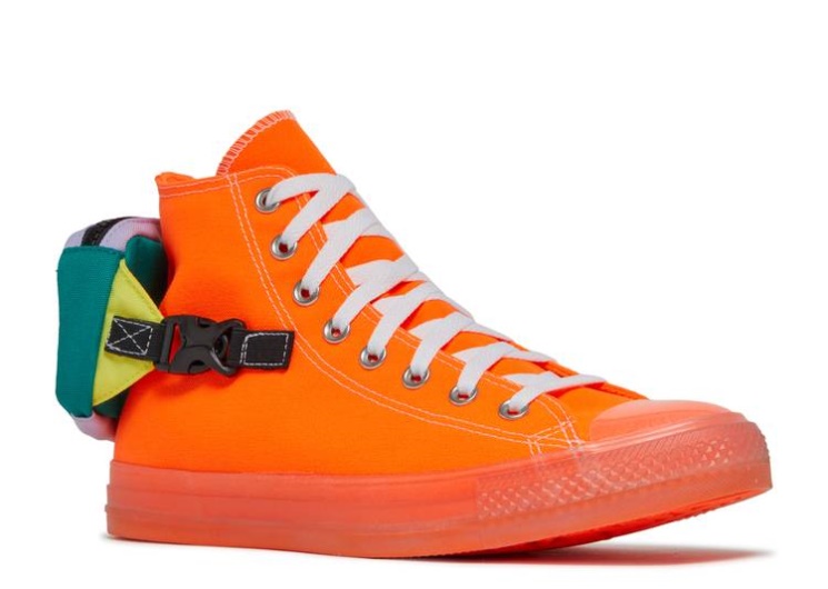 Converse Chuck Taylor All Star Buckle Up High - Total Orange