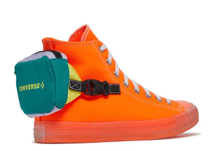 Converse Chuck Taylor All Star Buckle Up High - Total Orange