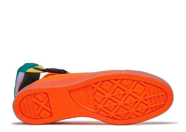 Converse Chuck Taylor All Star Buckle Up High - Total Orange