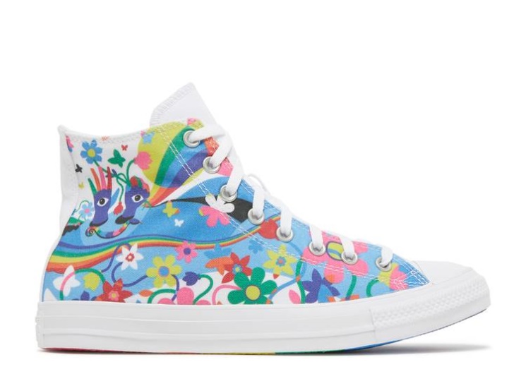Converse Chuck Taylor All Star High - Pride White/Multi/White