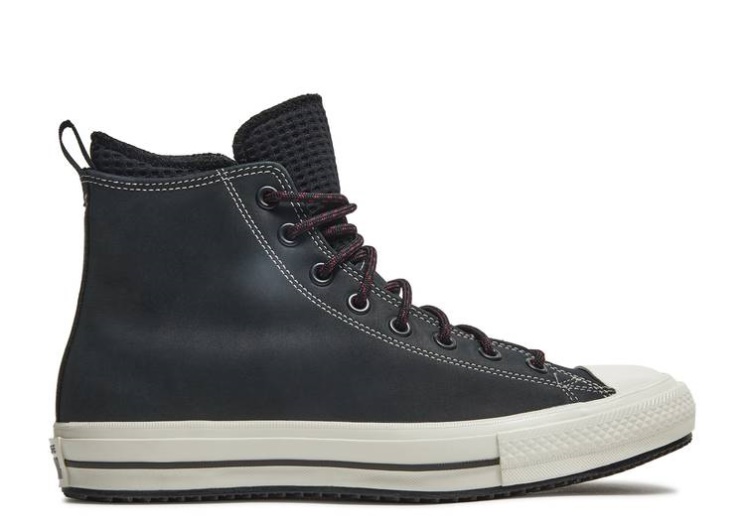 Converse Chuck Taylor All Star High Nubuck Boot - Black