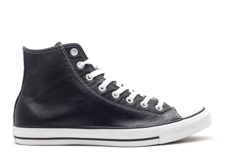 Converse Chuck Taylor All Star Leather Hi - Black