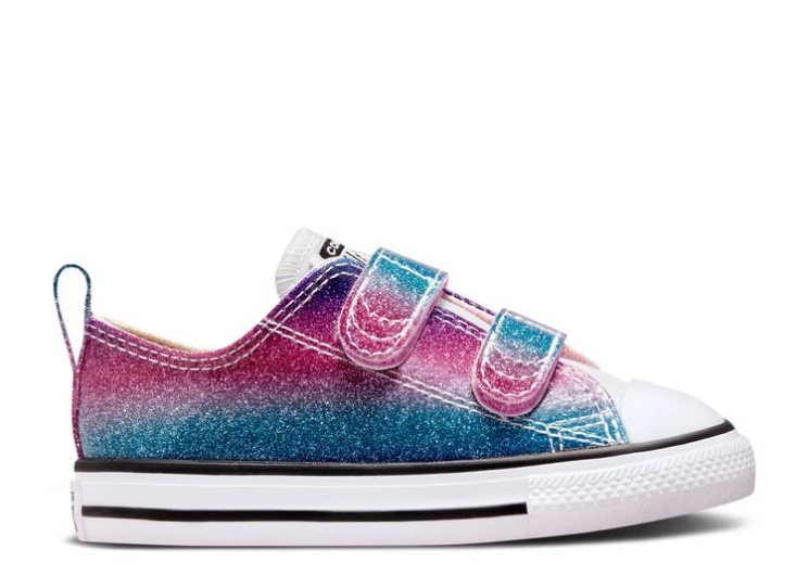 Converse Chuck Taylor All Star Low Easy-On Td - Glitter Drip