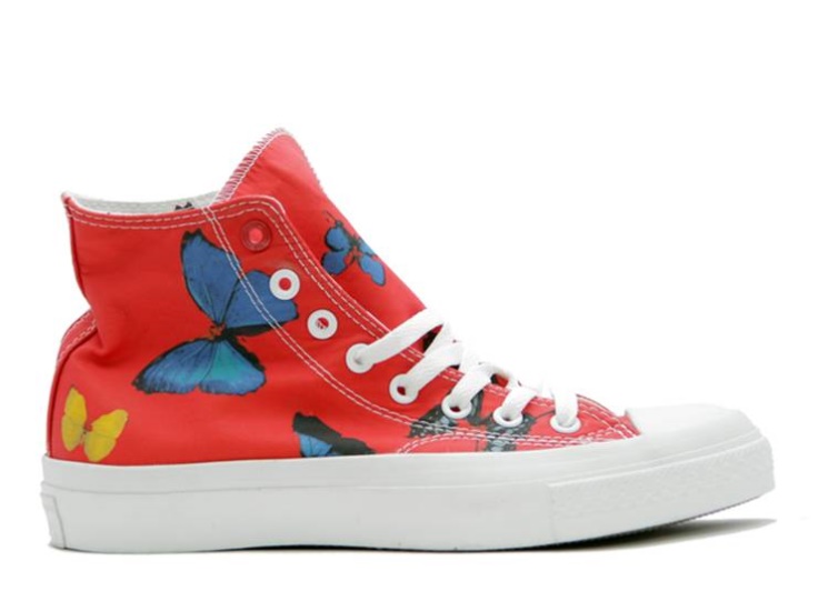 Converse Damien Hirst X Chuck Taylor All Star Hi - Red