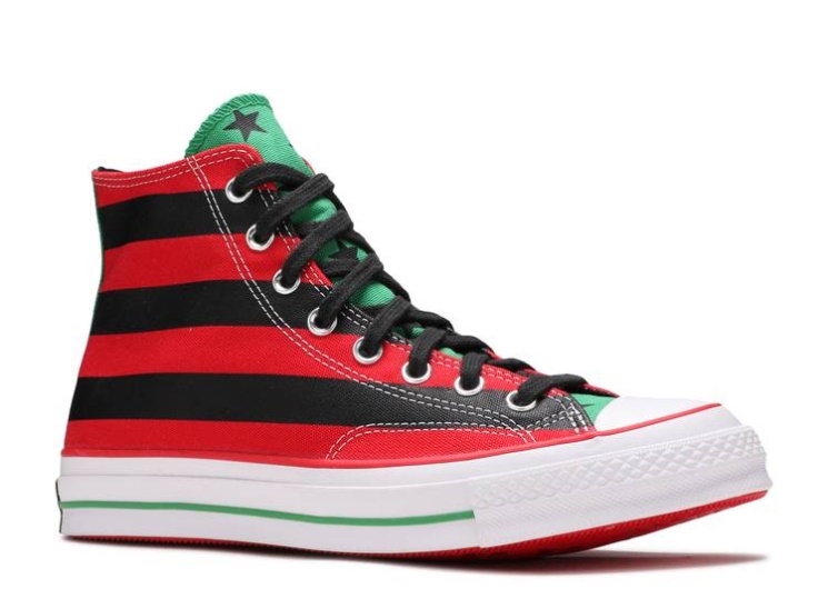 Converse Denim Tears X Chuck 70 High - Pan-African Flag