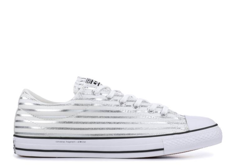 Converse Fragment Design X Chuck Taylor All Star Low - Silver Stripe