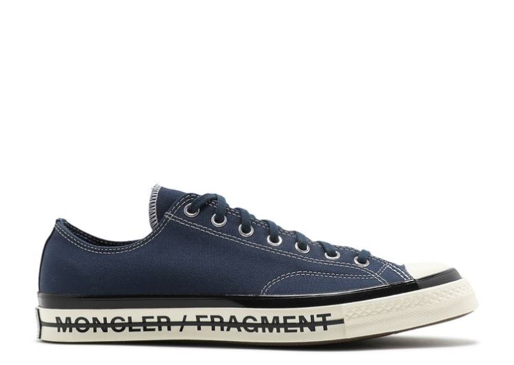 Converse Fragment Design X Moncler X Chuck 70 Low - Insignia Blue